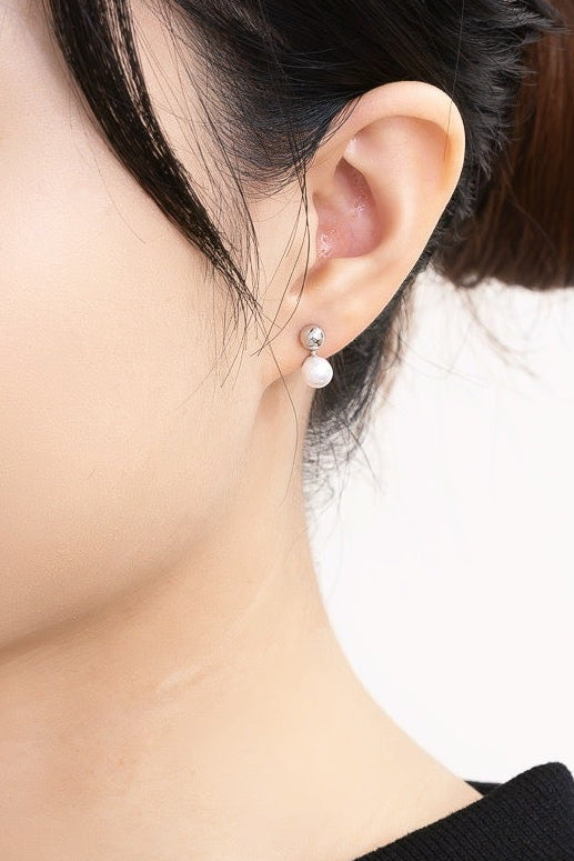 Pearl Orb Earrings