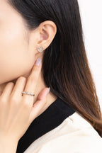Twisted Rope Heart Earrings