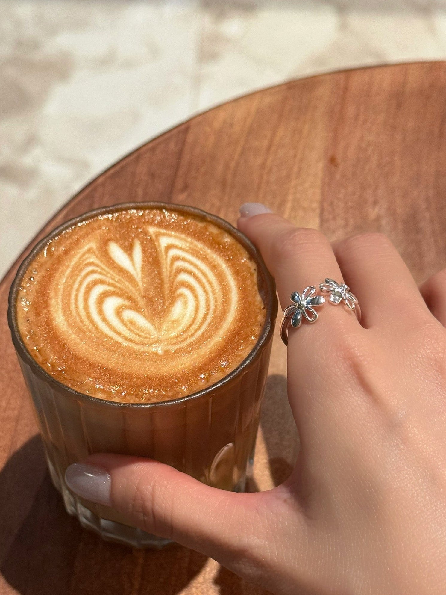 Dual Daisy Ring