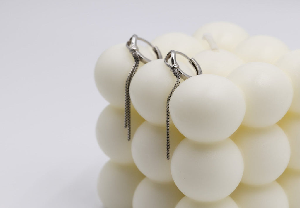 Ribbon String Earrings