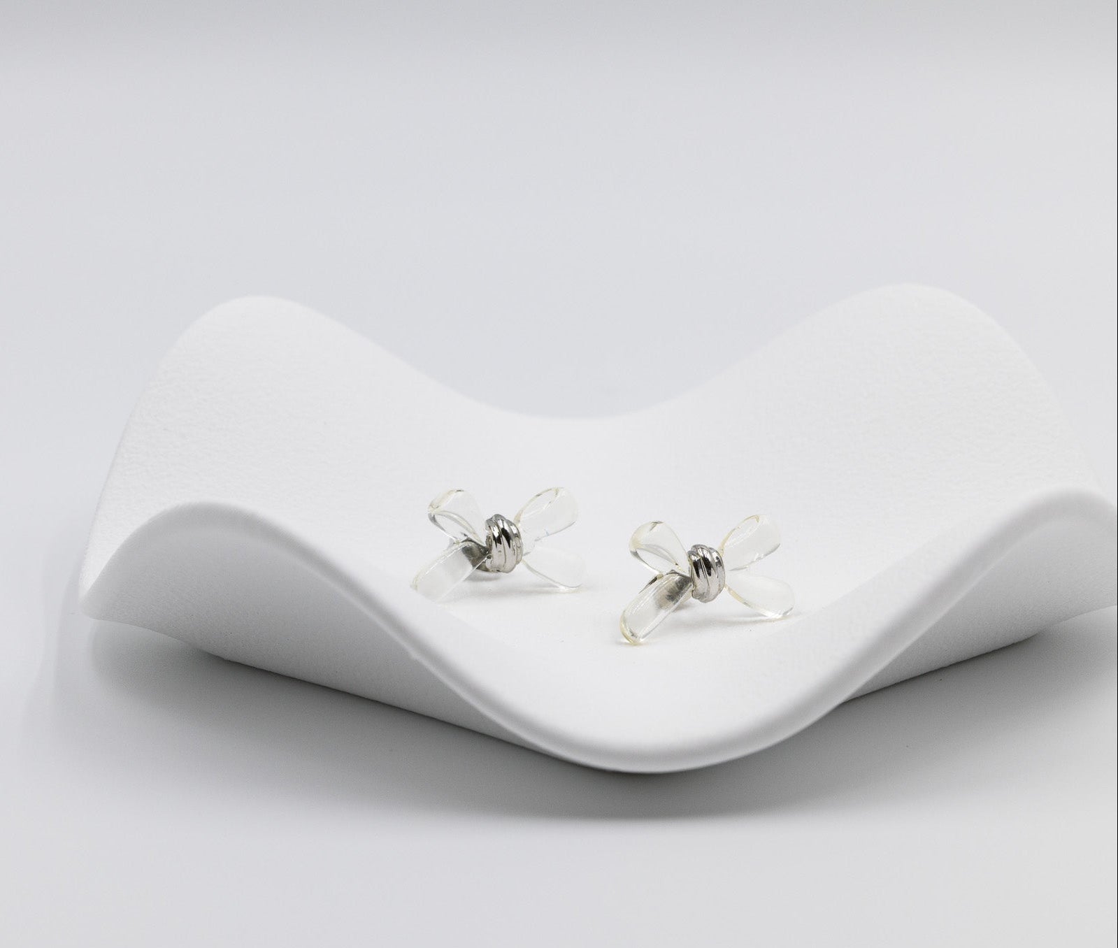 Crystal Bow Earrings