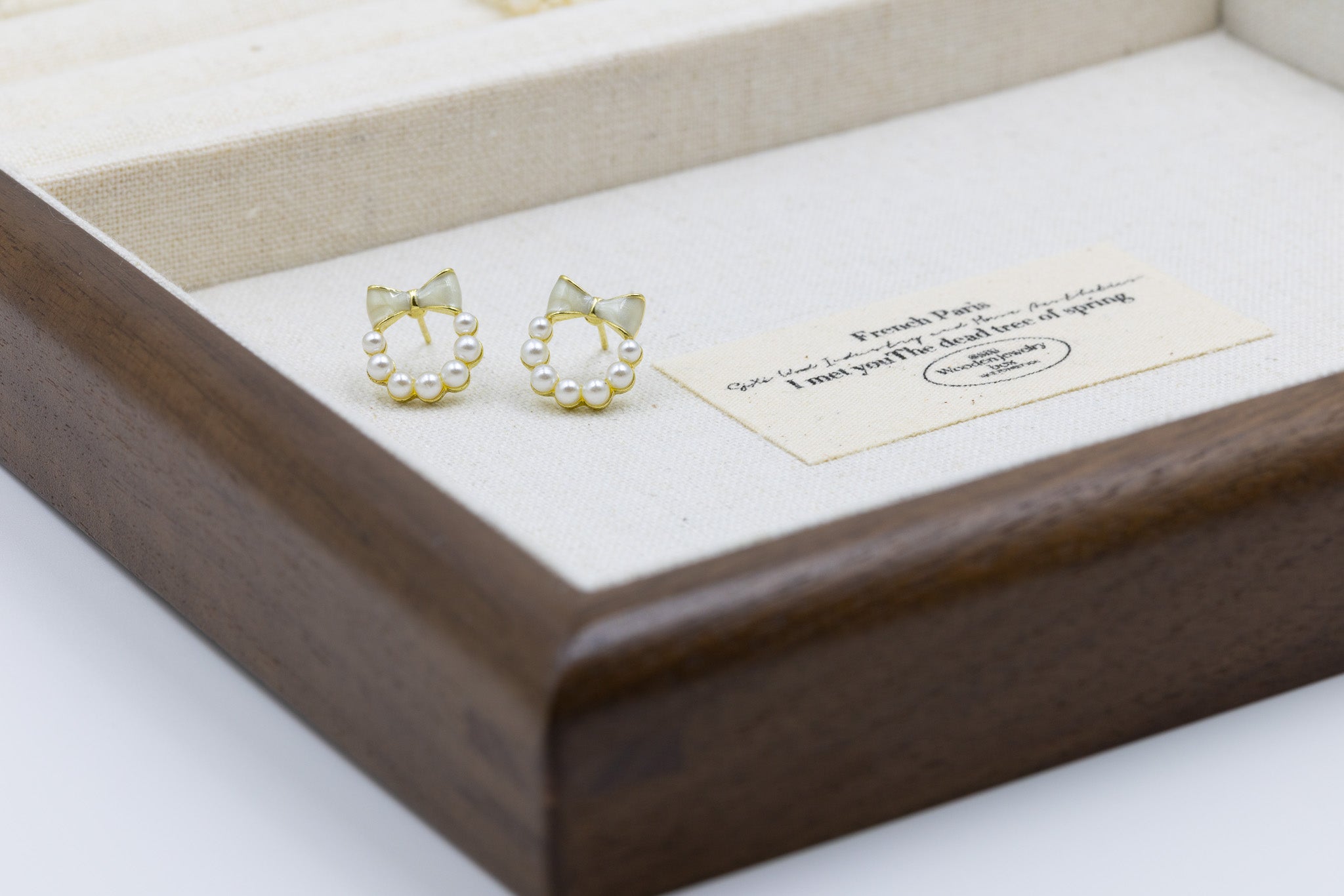 Pearl Wreath Earrings