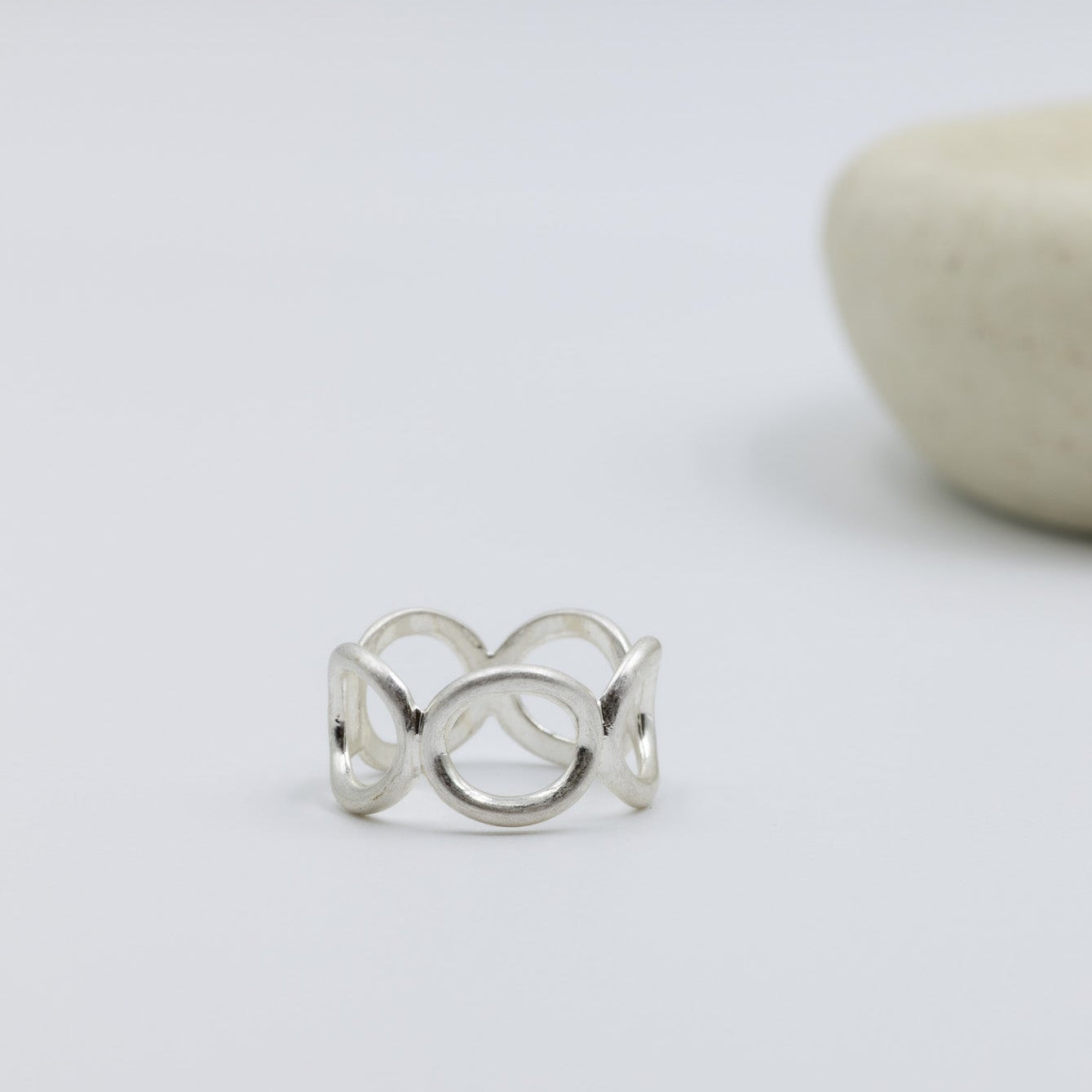 Oval Pebble Ring