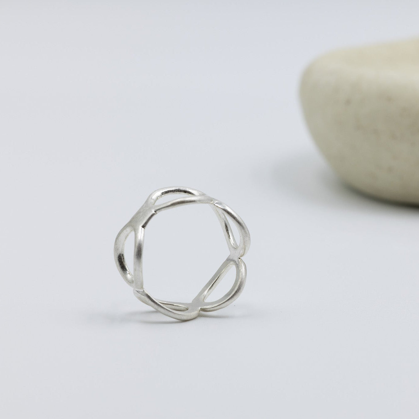 Oval Pebble Ring