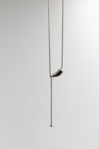 Long Cashew Pull Necklace