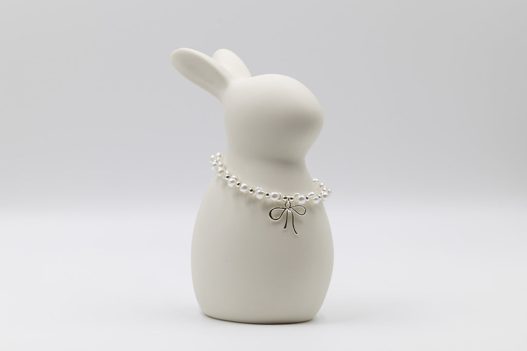 Chic Bow Pearl Bracelet