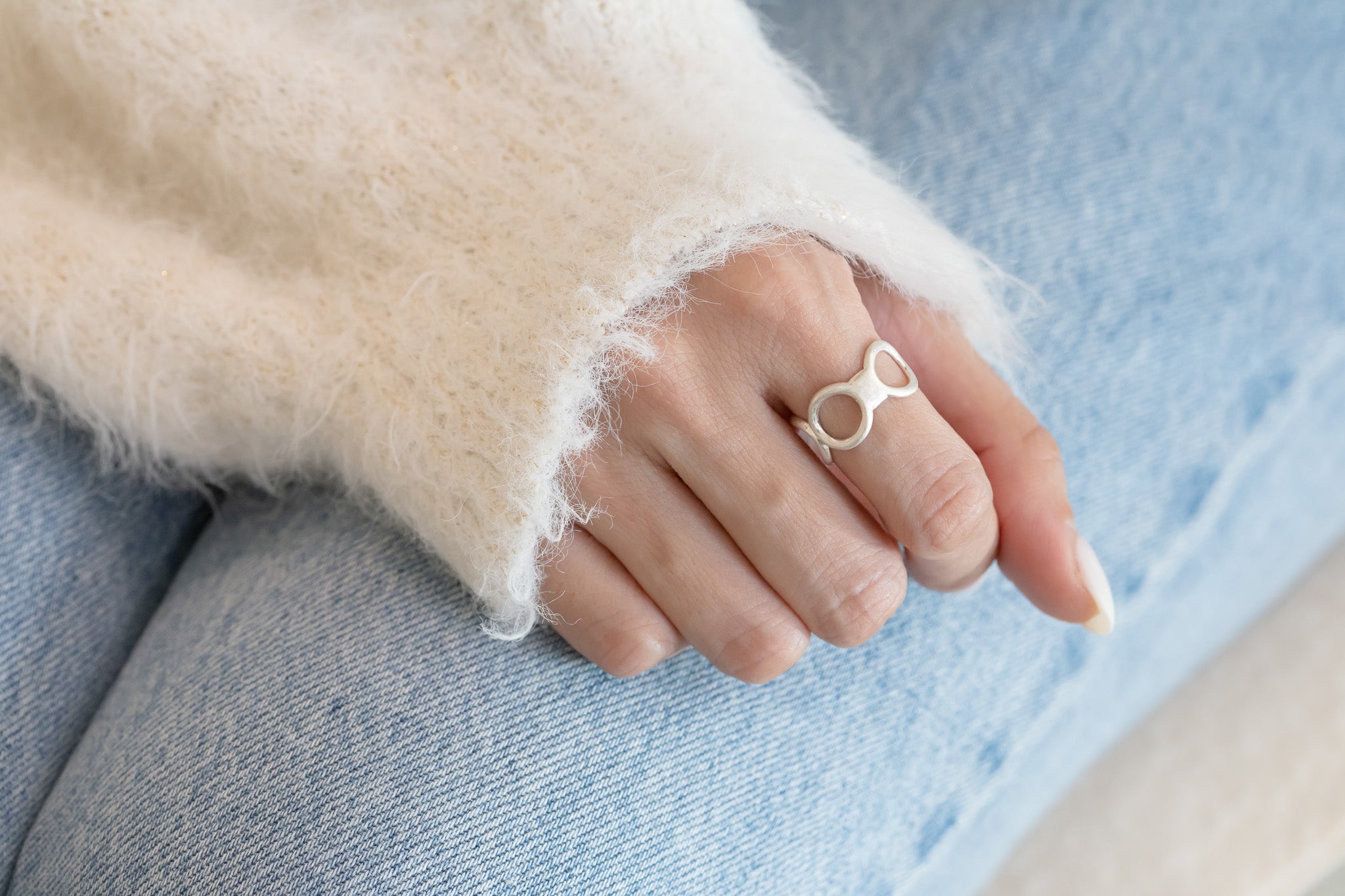Oval Pebble Ring