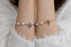 Double-sided Pearl Bracelet Gold
