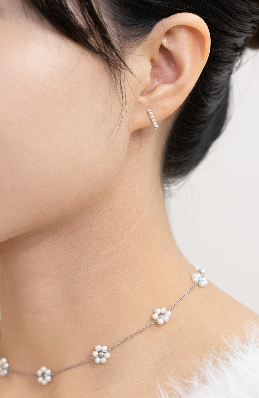 Fancy Pearl Blossom Necklace