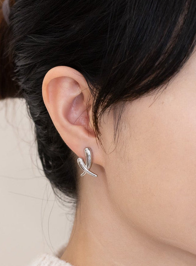 Double Cross Earrings