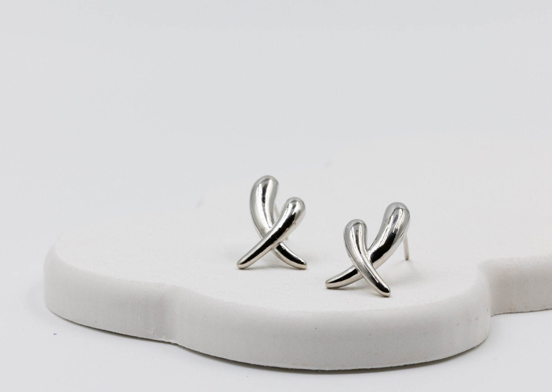 Double Cross Earrings