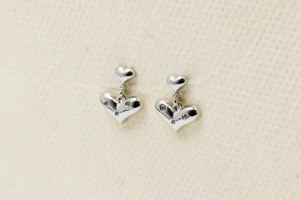 Mini Heart Earrings