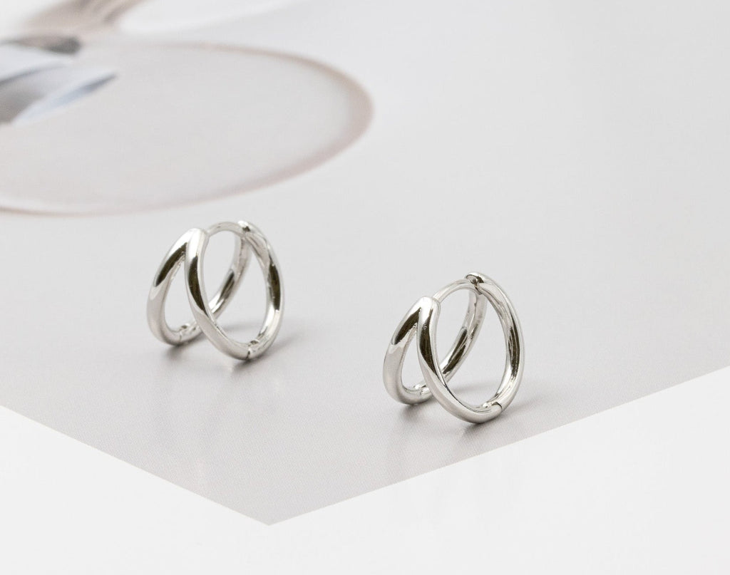 Double Hoops Earrings