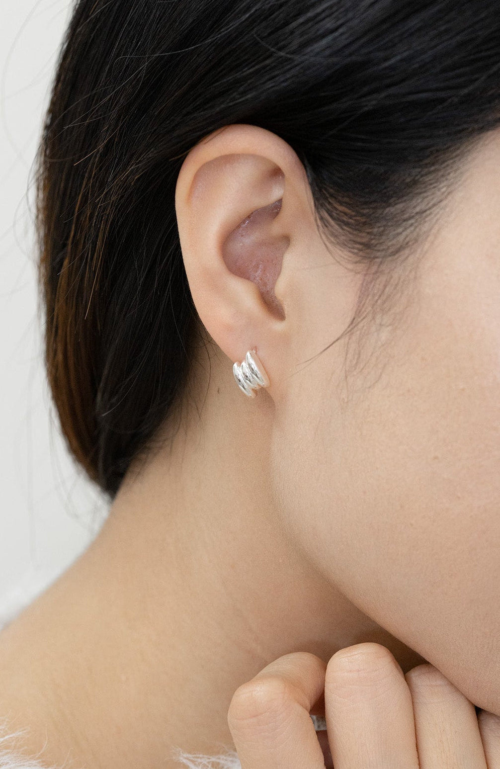 Triple Depict Earrings