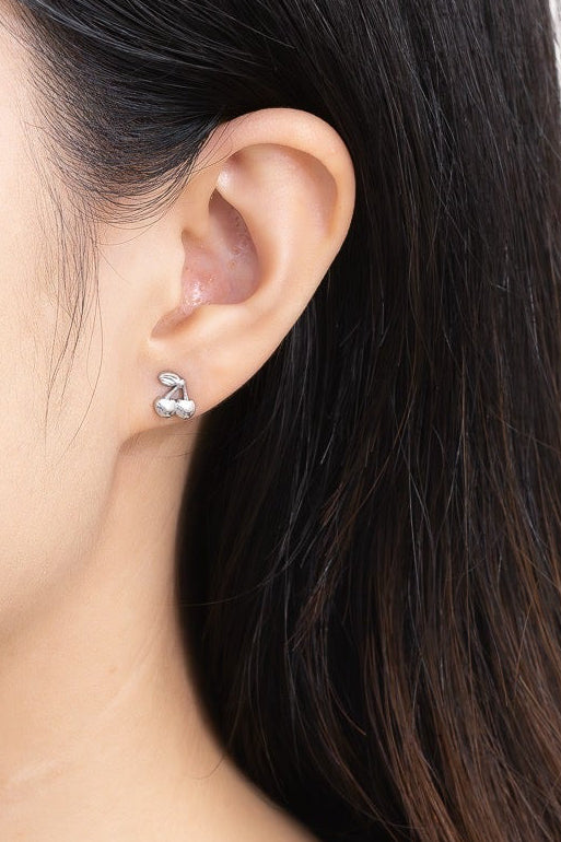 Dainty Cherry Earrings
