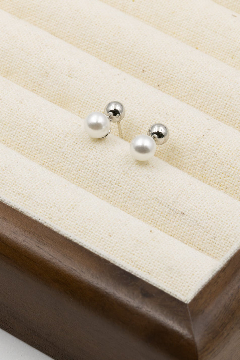 Pearl Orb Earrings