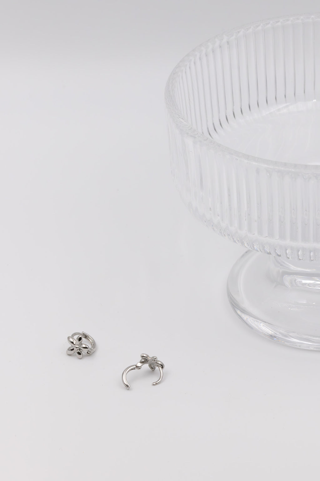 Sakura Huggie Earrings
