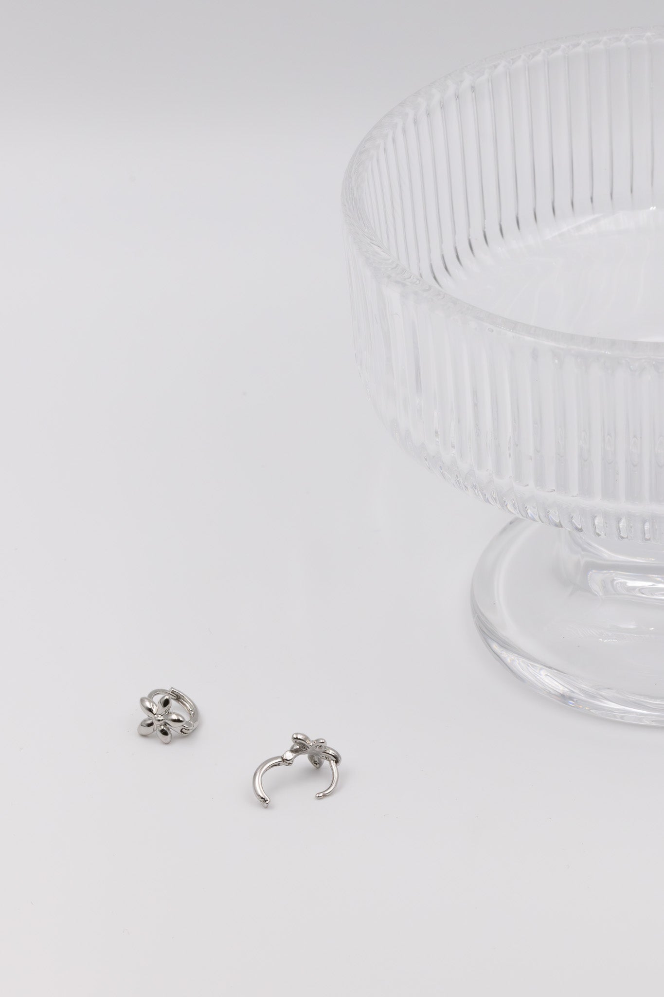 Sakura Huggie Earrings