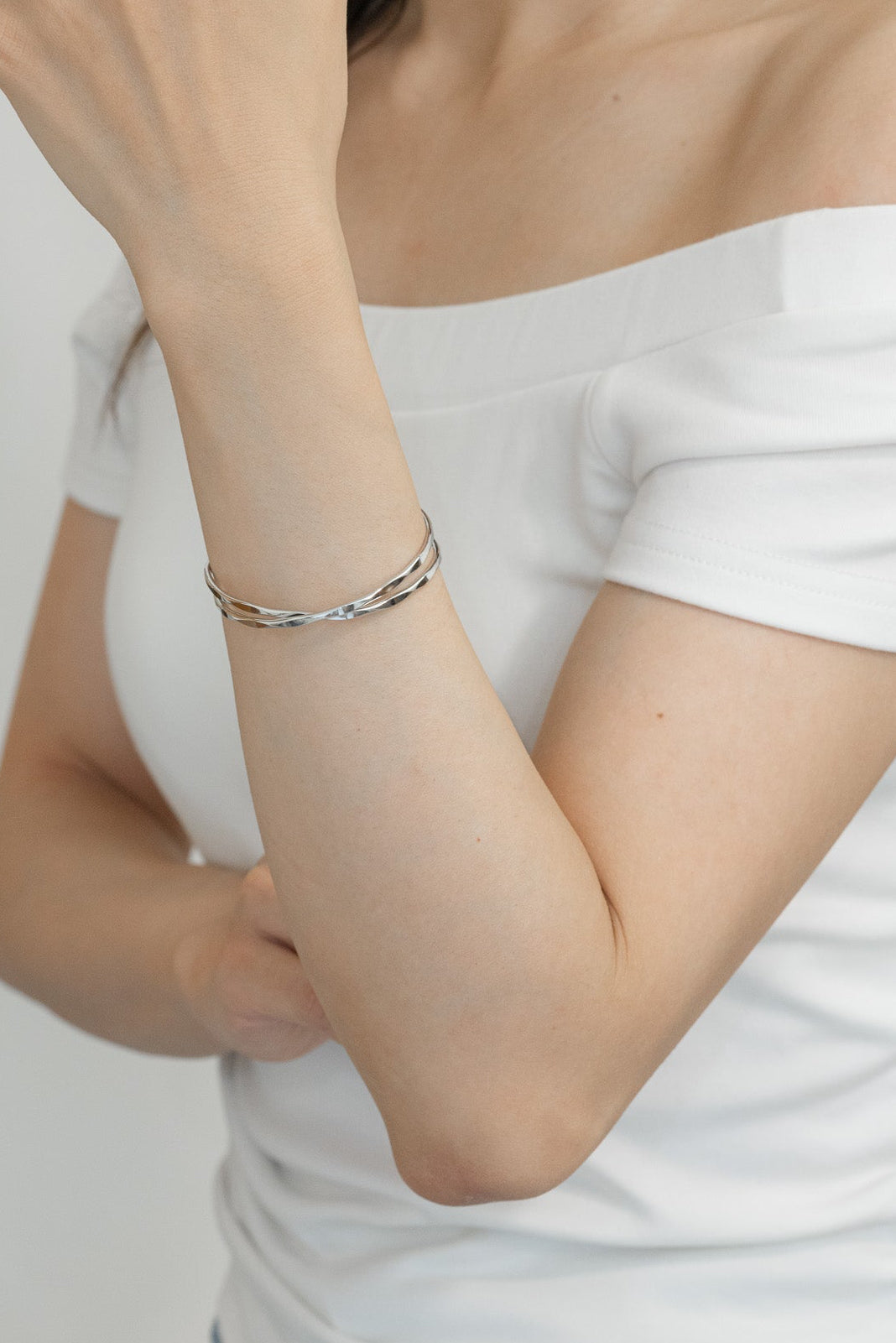 Infinity Twist Bangle