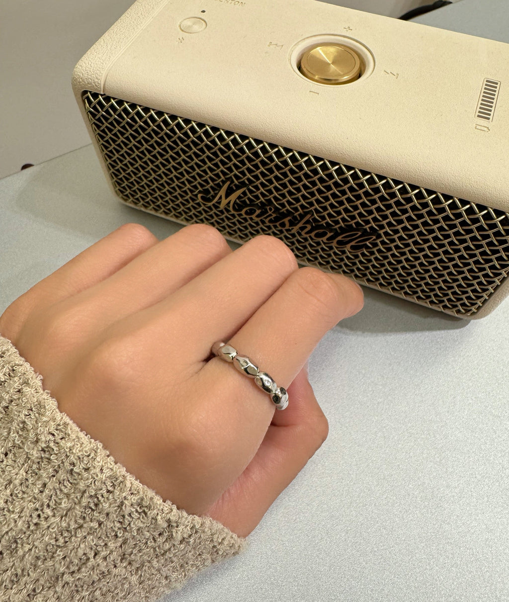 Textured Pebble Ring