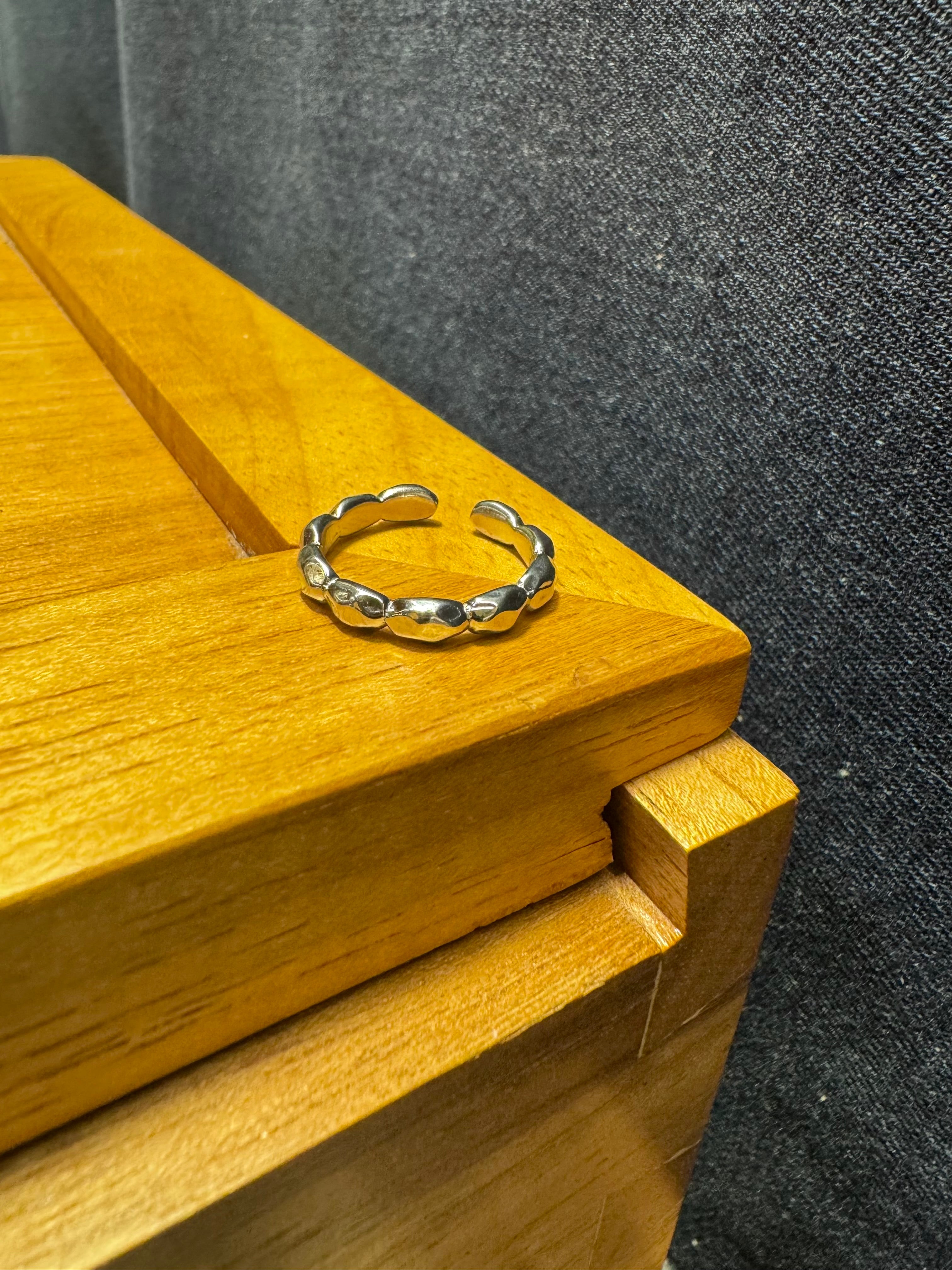 Textured Pebble Ring