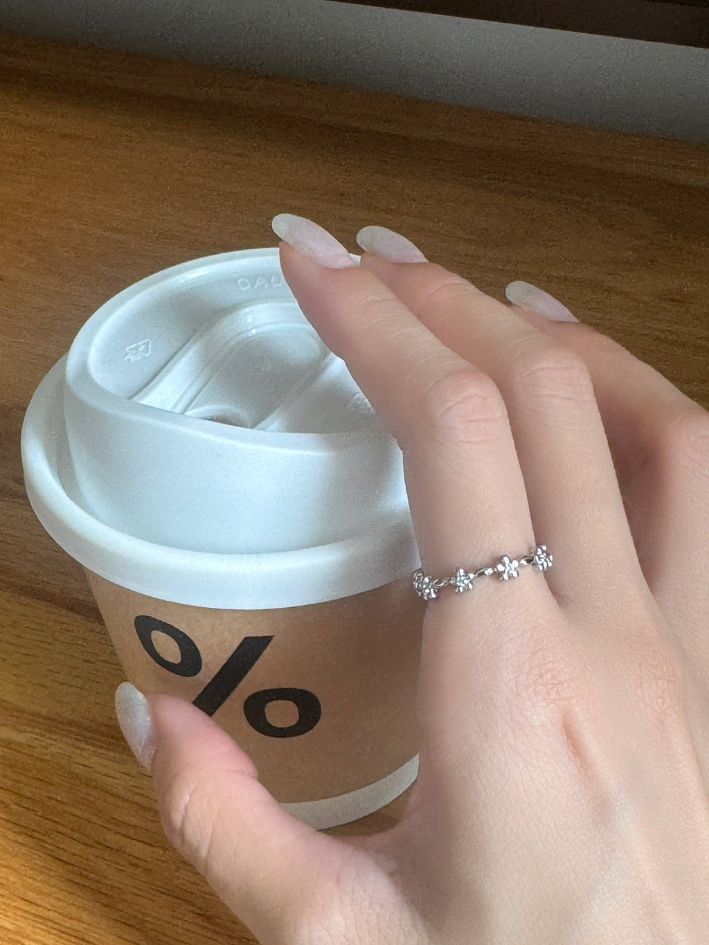 Floral Eternity Ring