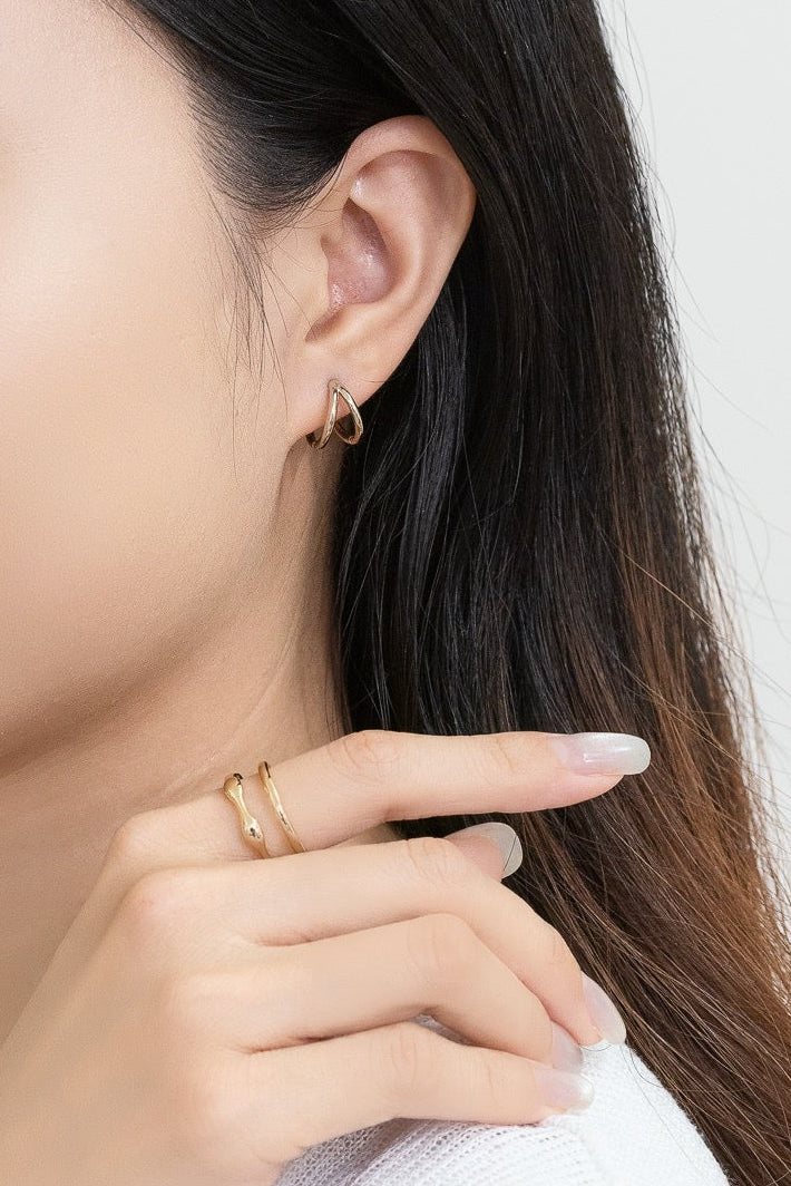 Double Hoops Earrings