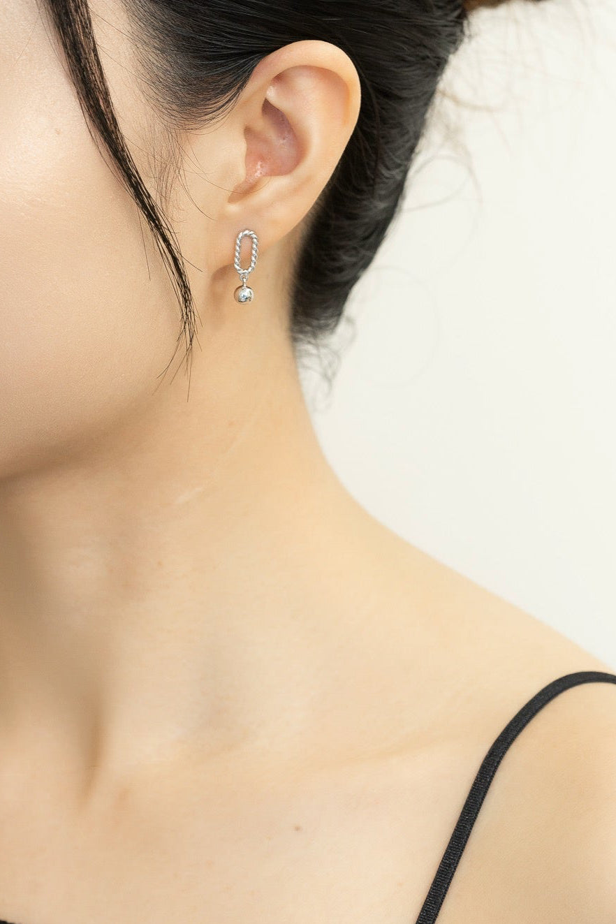 Twisted Drop Earrings